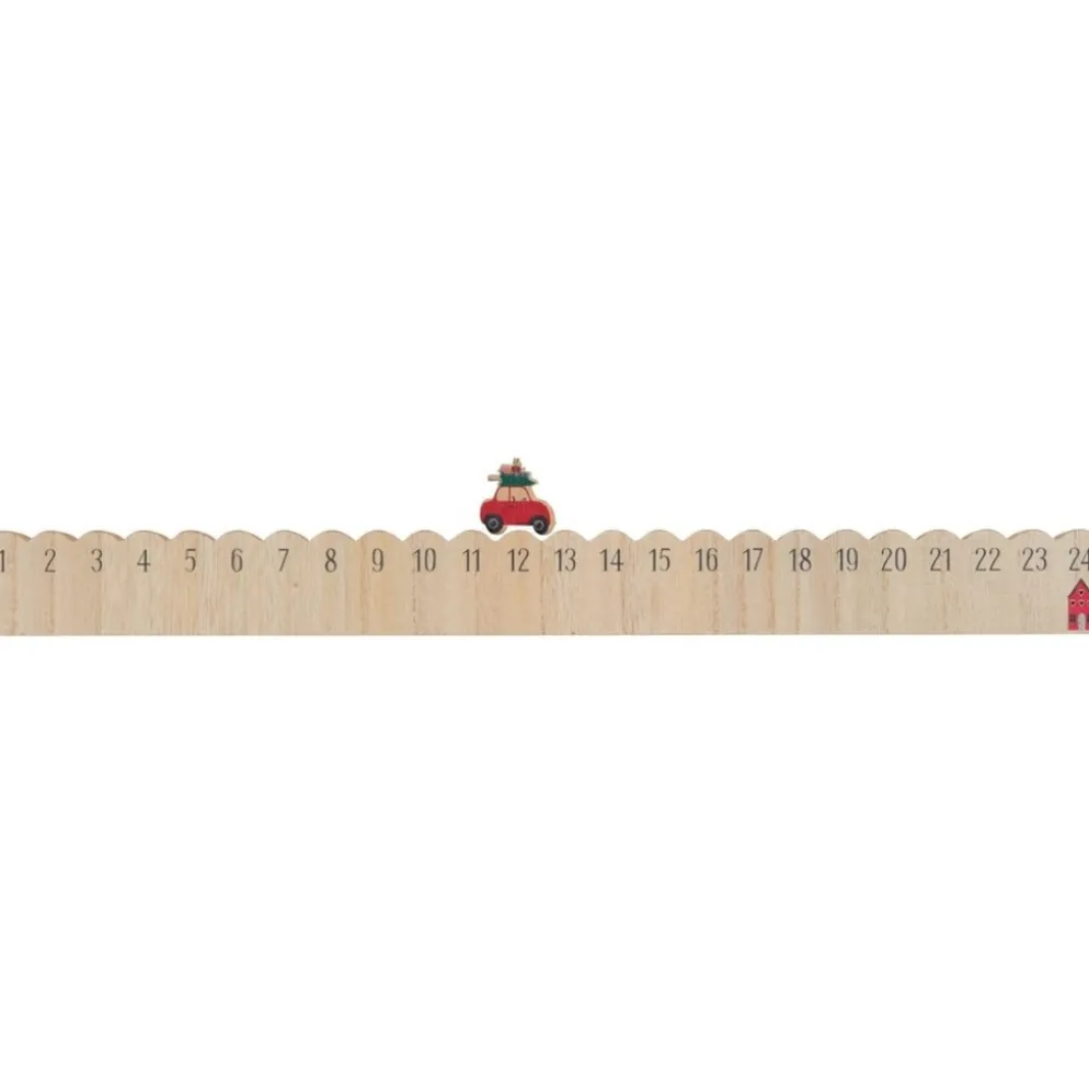 IB Laursen Weihnachtskalender 1-24 aus Holz
