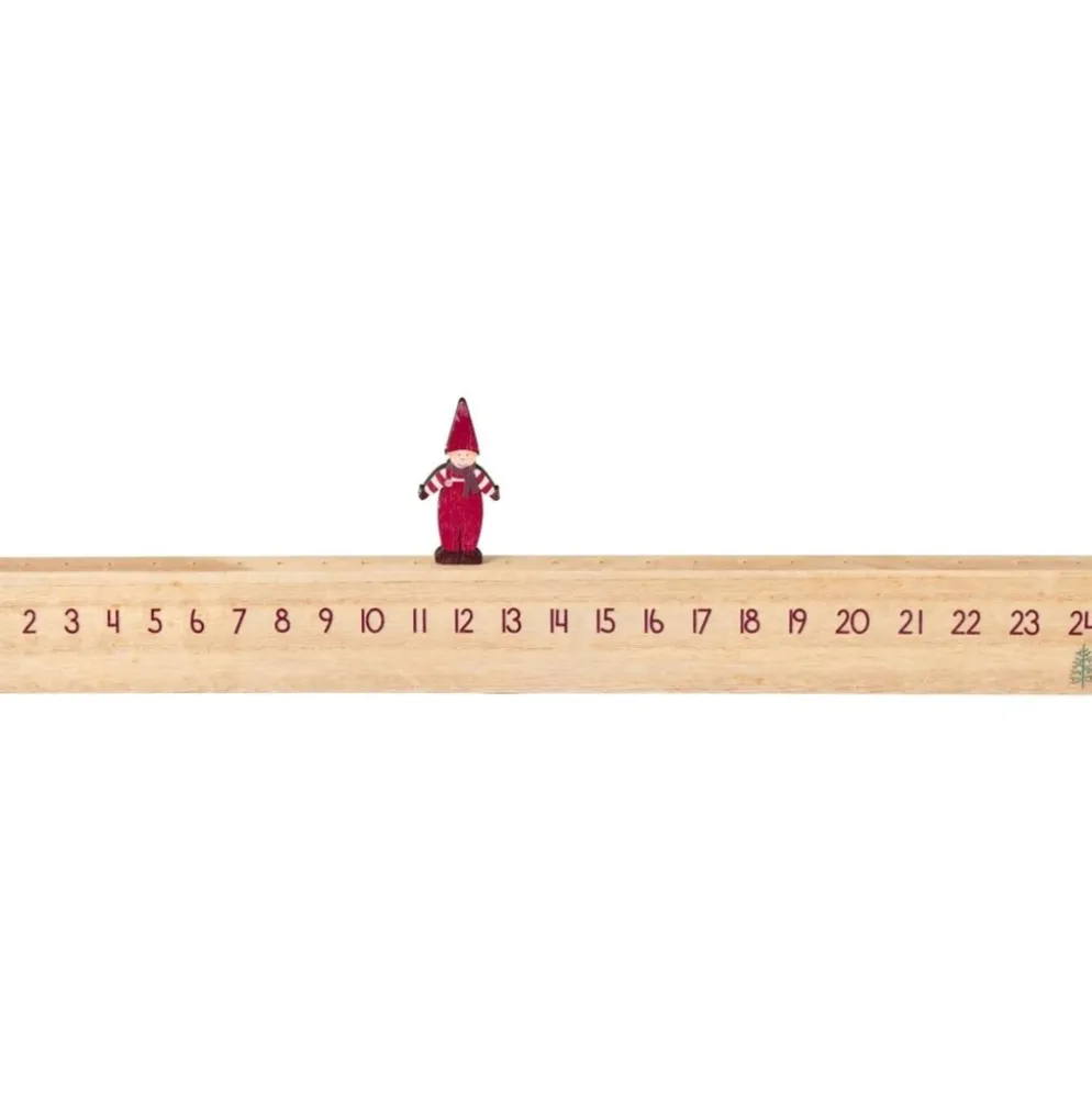 IB Laursen Weihnachtskalender 1-24 aus Holz