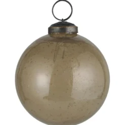 IB Laursen Weihnachtskugel Glas pebbled