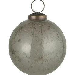 IB Laursen Weihnachtskugel Glas pebbled