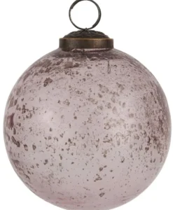 IB Laursen Weihnachtskugel Glas pebbled