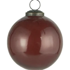 IB Laursen Weihnachtskugel Glas pebbled