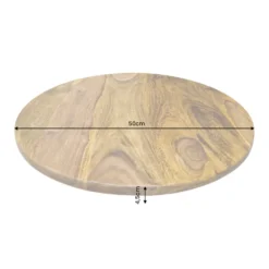 Invicta Drehteller MAKASSAR 50 cm 360° aus Holz