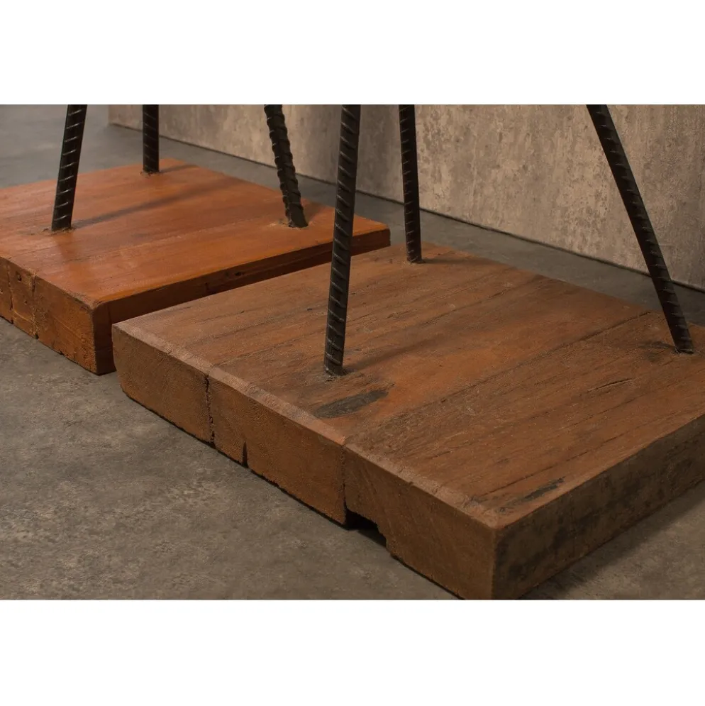 Invicta Interior Bodengarderobe Hemingway 200cm Teakholz
