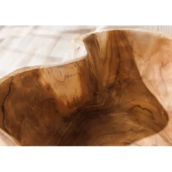 Invicta Interior Dekoschale aus Teakholz Flowers