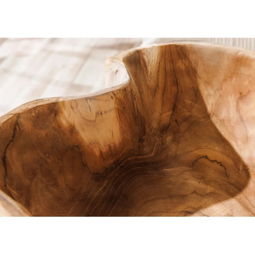 Invicta Interior Dekoschale aus Teakholz Flowers