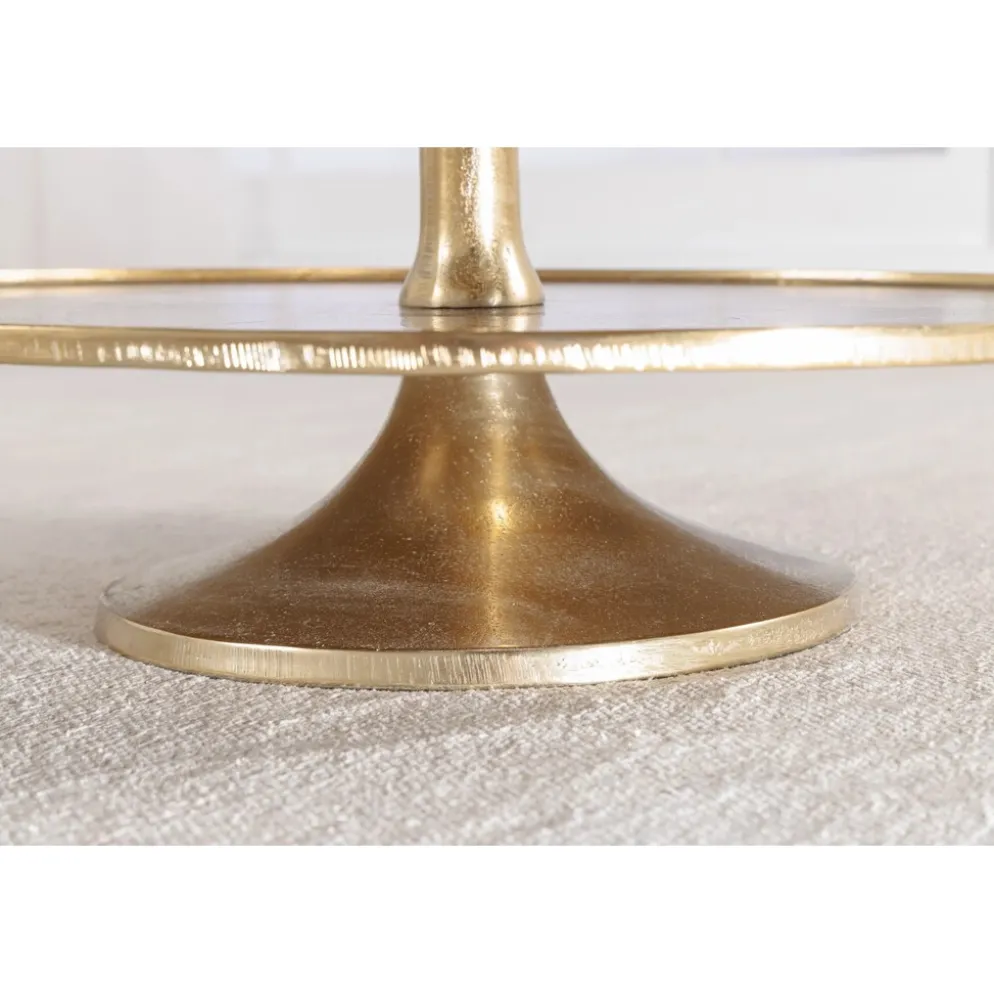 Invicta Interior Etagere Abstract 150cm gold, 5 Ebenen