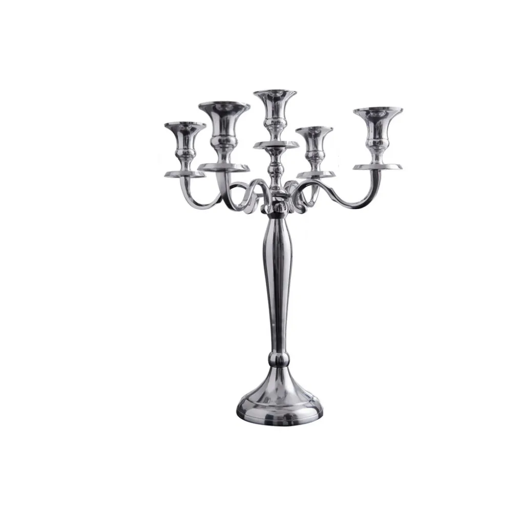 Invicta Interior Kerzenständer Modern Barock 5-armig silber