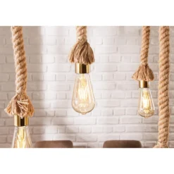Invicta Interior Pendelleuchte Seven Seas, recyceltes Akazienholz