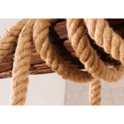 Invicta Interior Pendelleuchte Seven Seas, recyceltes Akazienholz