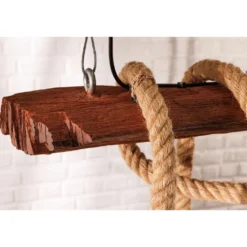 Invicta Interior Pendelleuchte Seven Seas, recyceltes Akazienholz