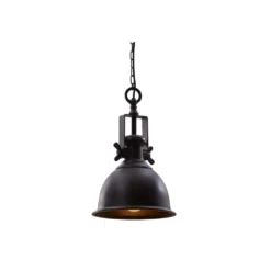 Invicta Interior Pendelleuchte Industrial Metall schwarz Industriestil