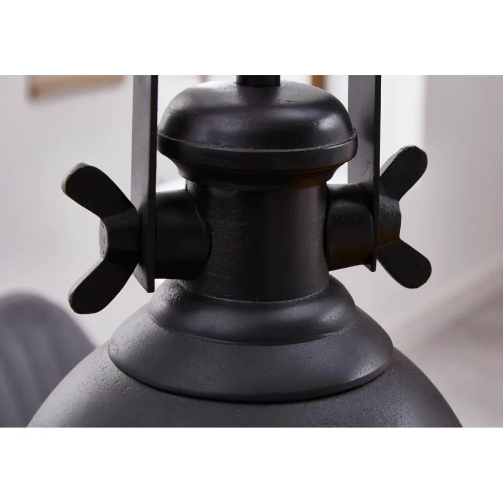 Invicta Interior Pendelleuchte Industrial Metall schwarz Industriestil