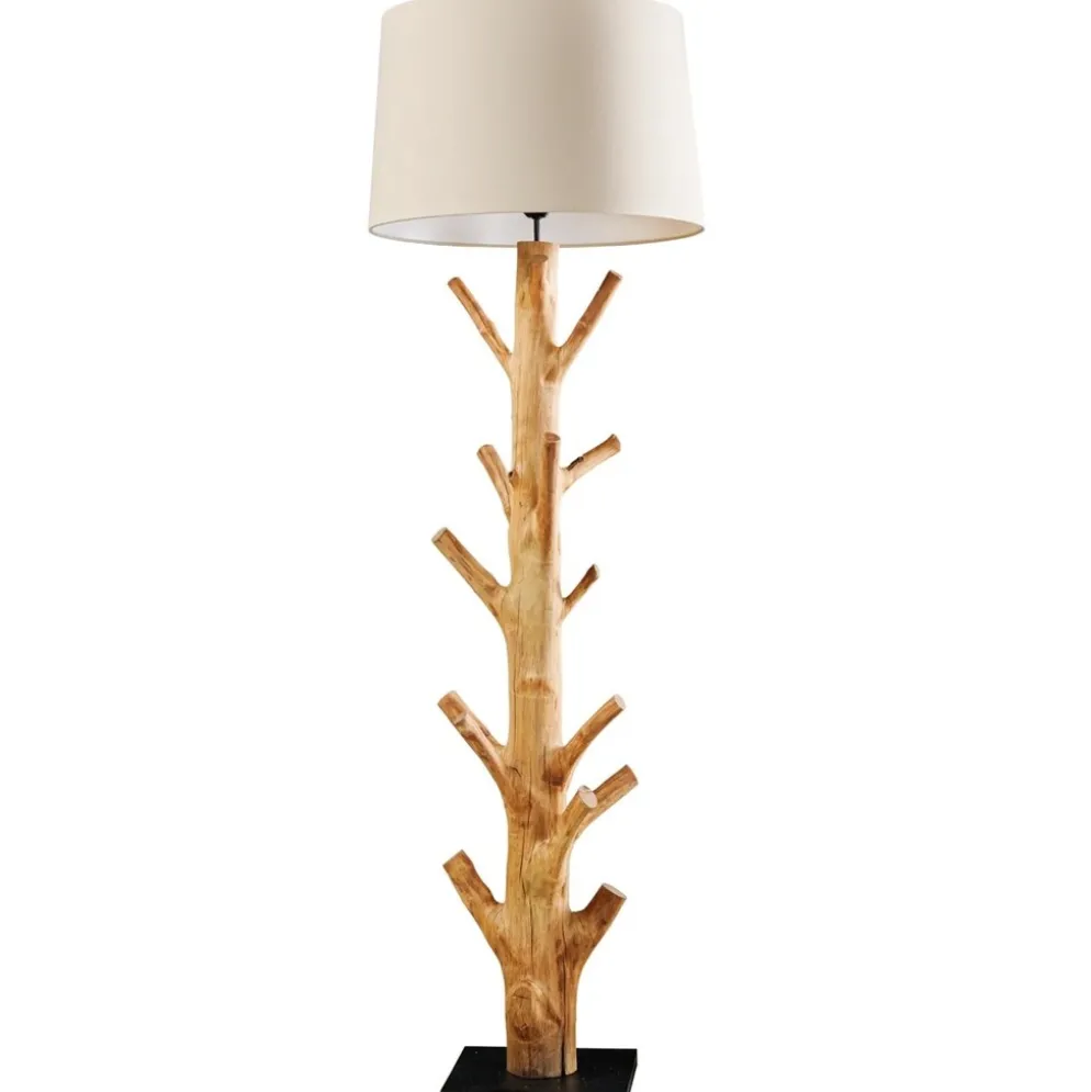 Invicta Interior Stehlampe Tree Nature Mangostanholz