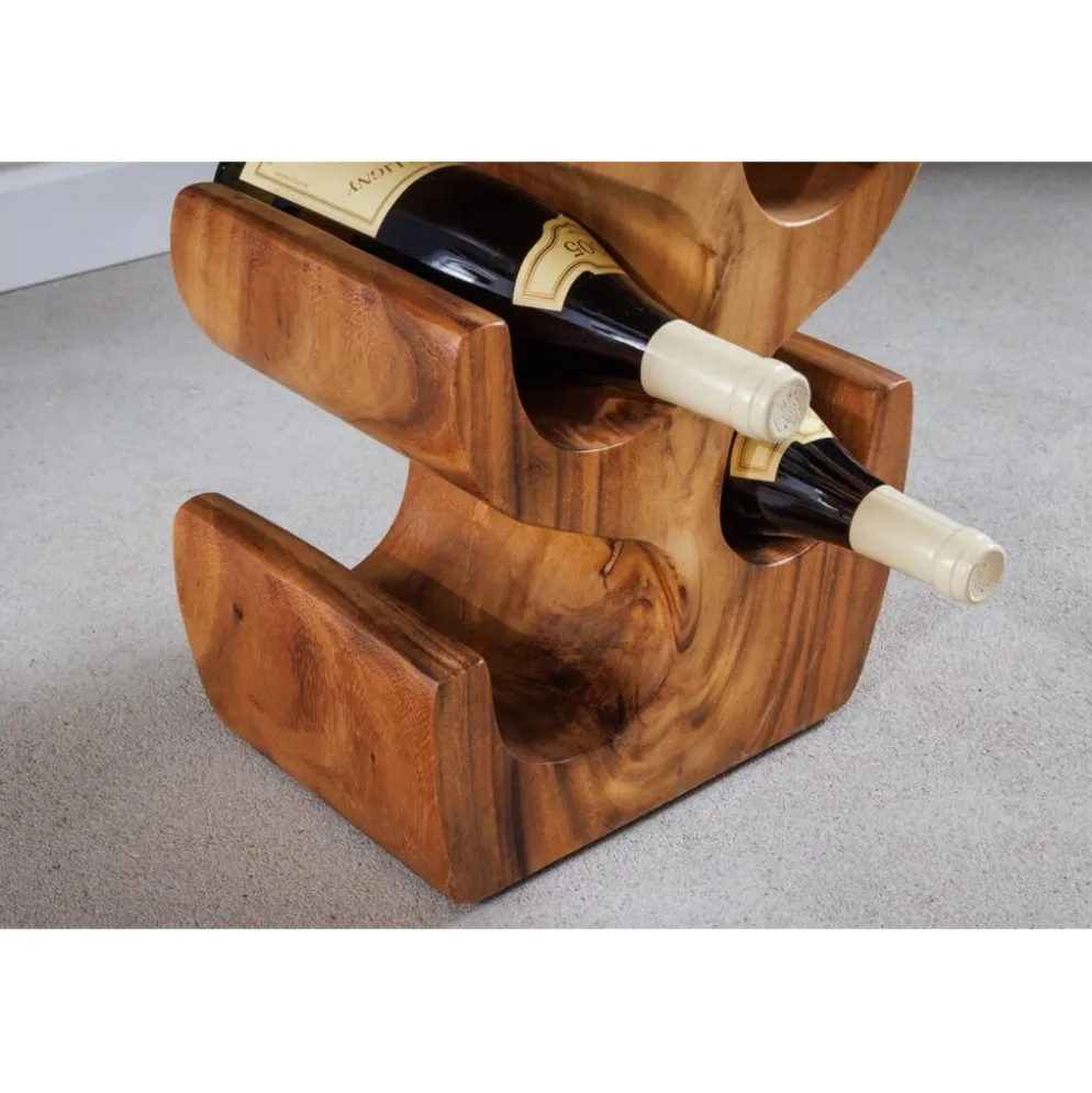 Invicta Interior Weinregal Arte Suarholz Handgefertigtes Unikat
