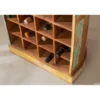 Invicta Interior Weinregal & Stiefelregal Borneo 190cm | Recyceltes Mangoholz