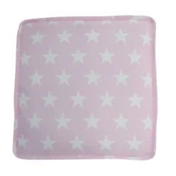 Krasilnikoff Box Sitzkissen Bezug Pink with Stars