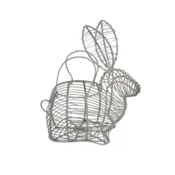 Krasilnikoff Draht Korb Bunny