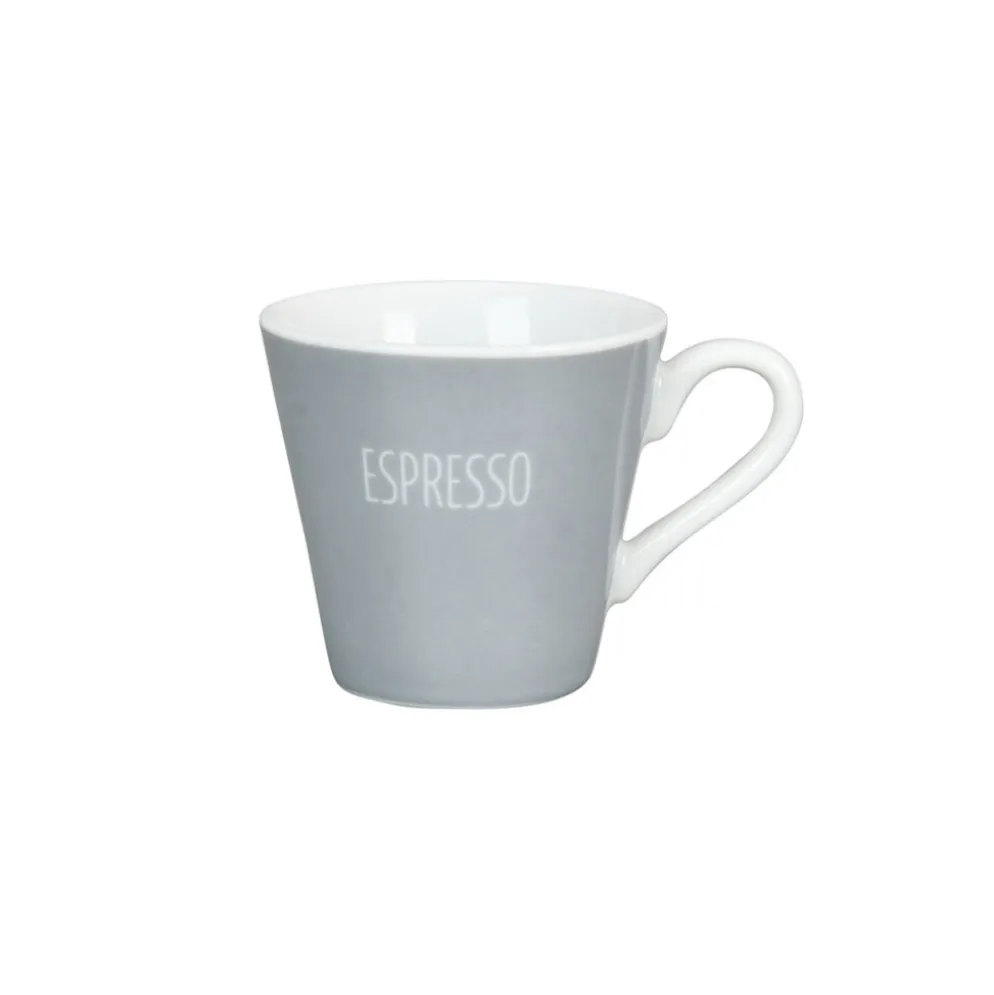 Krasilnikoff Espresso Tasse mit Espresso Aufschrift