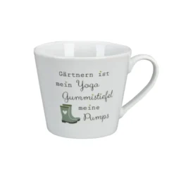 Krasilnikoff Happy Cup, Gärtnern ist mein Yoga