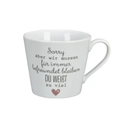 Krasilnikoff Happy Cup, Sorry, wir müssen für immer befreundet bleiben