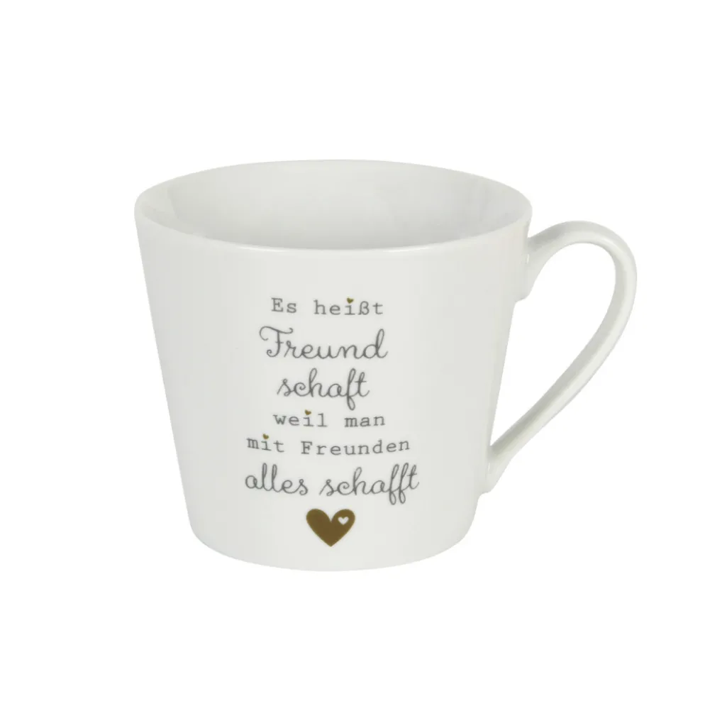 Krasilnikoff Happy Cup Tasse Freundschaft