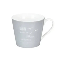 Krasilnikoff Happy Cup Tasse, Man sollte Meer träumen