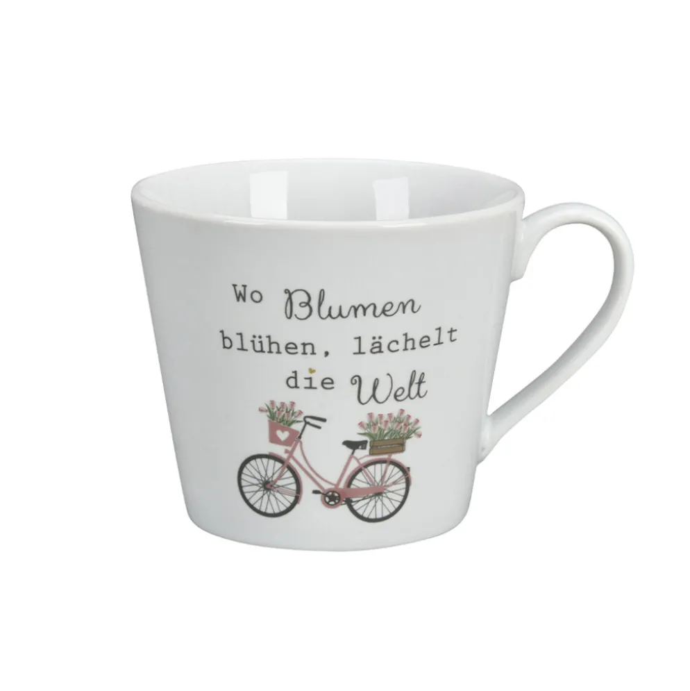 Krasilnikoff Happy Cup Wo Blumen blühen