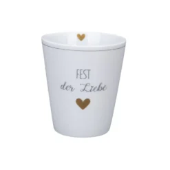 Krasilnikoff Happy Mug Becher Fest der Liebe