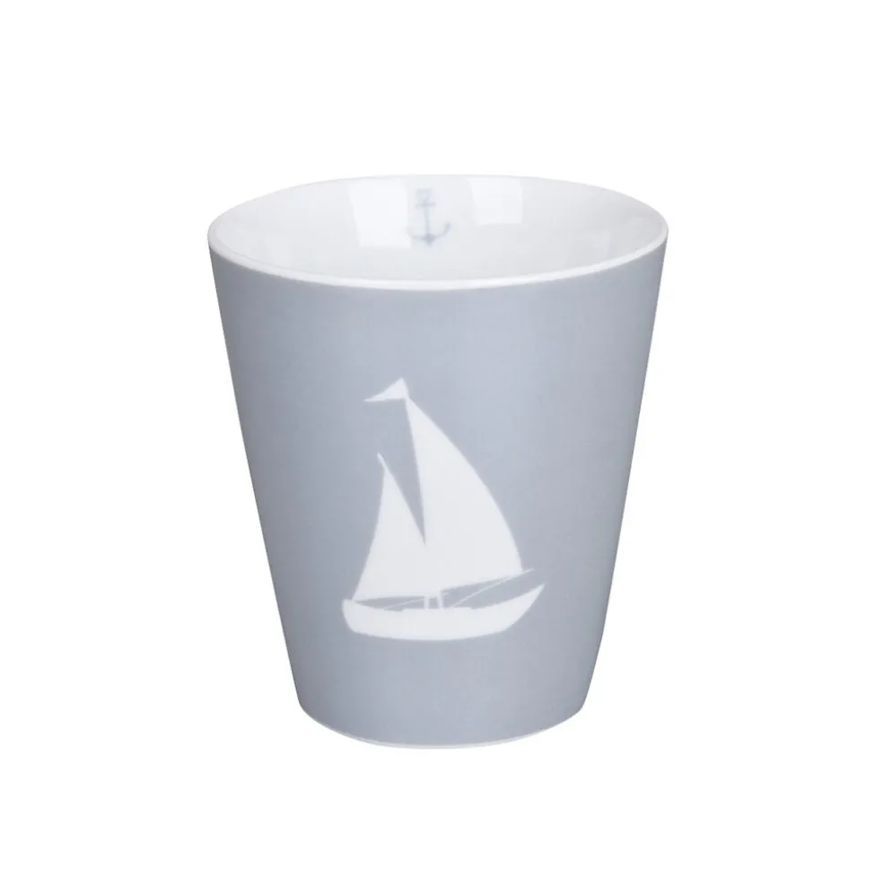 Krasilnikoff Happy Mug Boat Silhouette