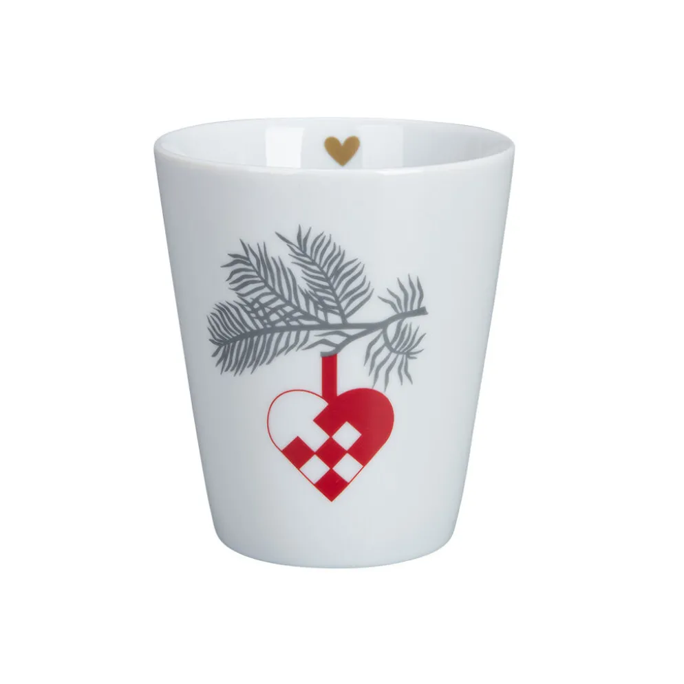 Krasilnikoff Happy Mug Christmas Heart