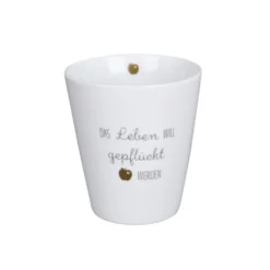 Krasilnikoff Happy Mug, Das Leben will gepflückt werden