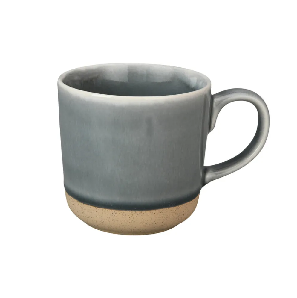 Krasilnikoff Keramik Tasse mit Henkel mit Glasur