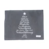 Krasilnikoff Platzmatte, Tischset Christmas Words
