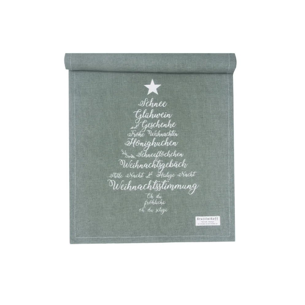 Krasilnikoff Tischläufer Christmas Words