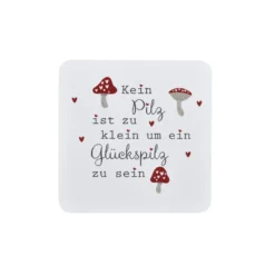 Krasilnikoff Untersetzer Glückspilz