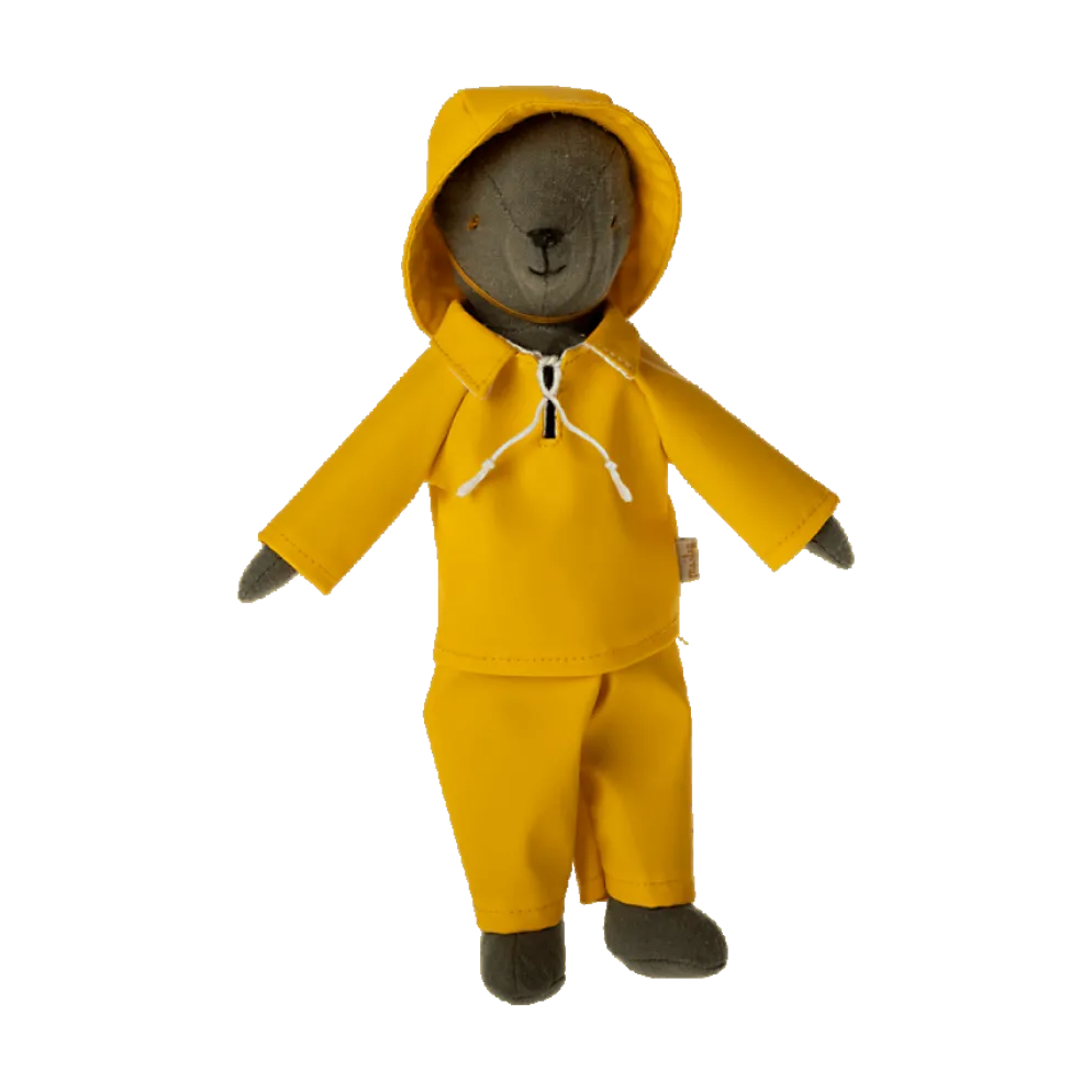Maileg Regenbekleidung mit Hut Teddy Papa