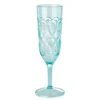 RICE Acryl Champagner Glass