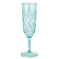 RICE Acryl Champagner Glass