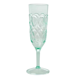 RICE Acryl Champagner Glass