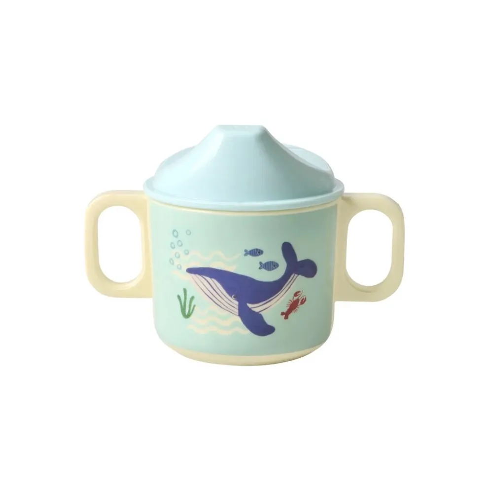 RICE Babybecher Melamin Ocean Print