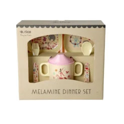 RICE Baby-Geschirrset Fun Fair Geschenkbox