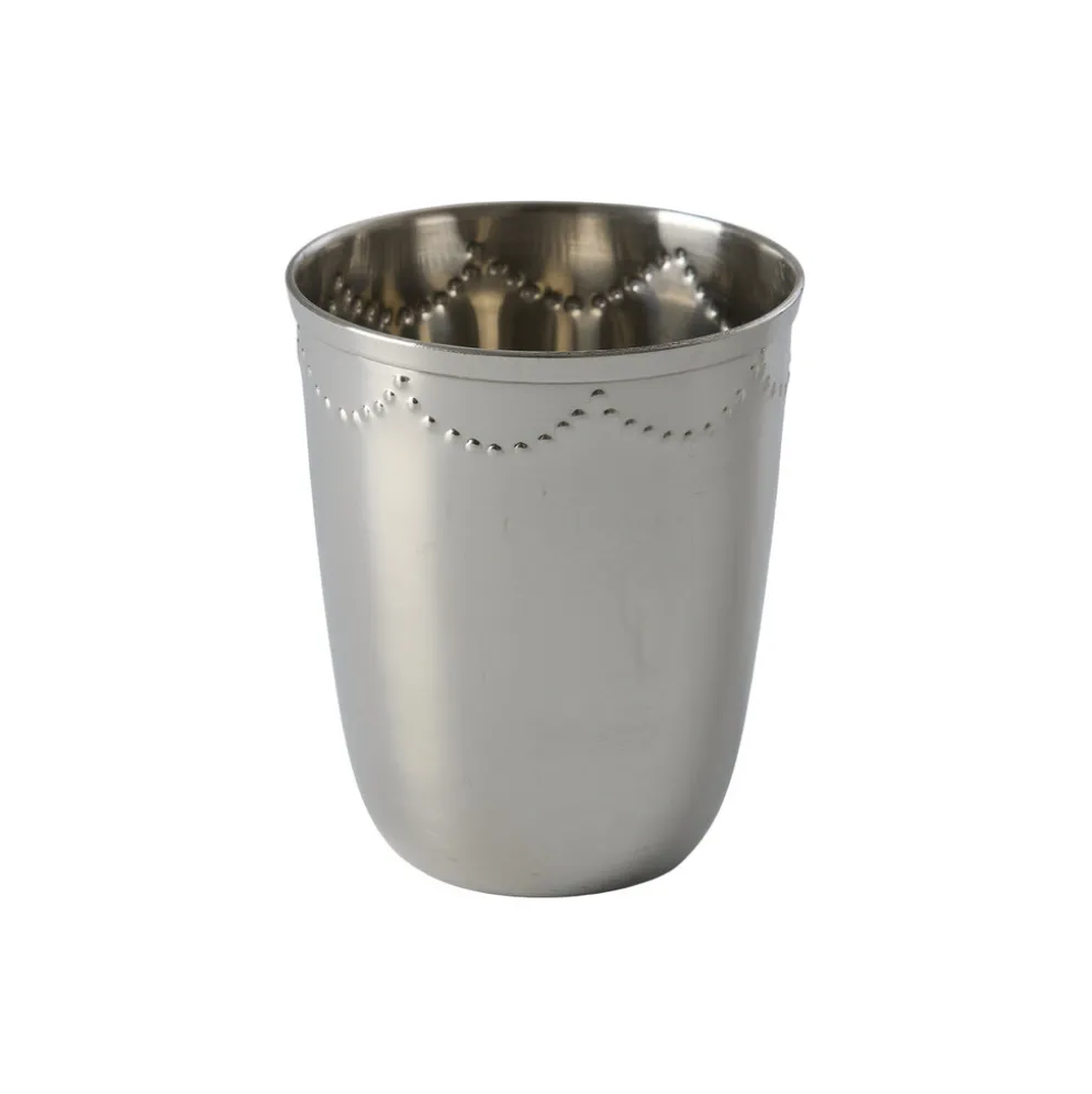 RICE Edelstahlbecher mit geprägtem Motiv 250ml