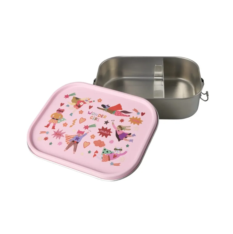RICE Edelstahl Kinder Lunchbox Brotbox Hero