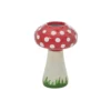 RICE Handbemalte Pilz Keramik Vase