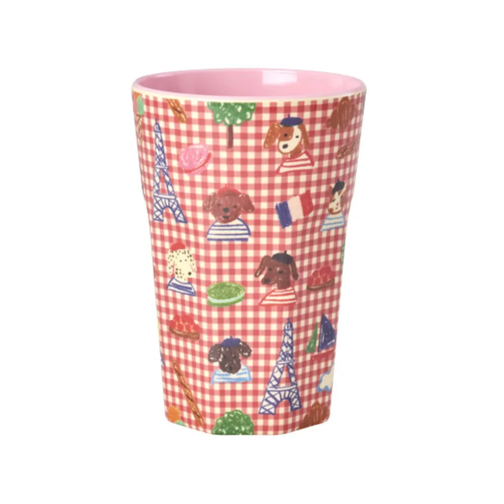 RICE Hoher Melamin Becher Kids in Paris
