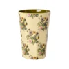 RICE Hoher Melamin Becher Retro Bouquet
