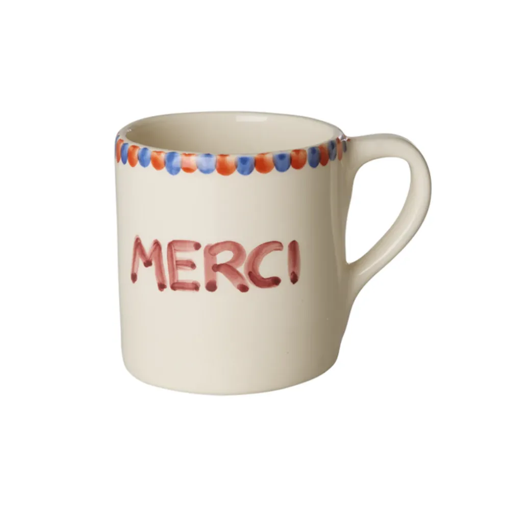 RICE Keramik Becher MERCI