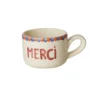 RICE Keramik Cappuccino Cup MERCI