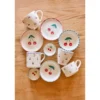RICE Keramik Jumbo Tasse mit handgemalten Kirschen